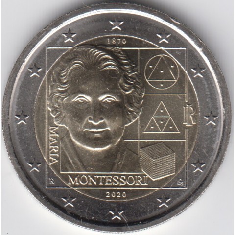 2020. 2 Euros Italia "Montessori"