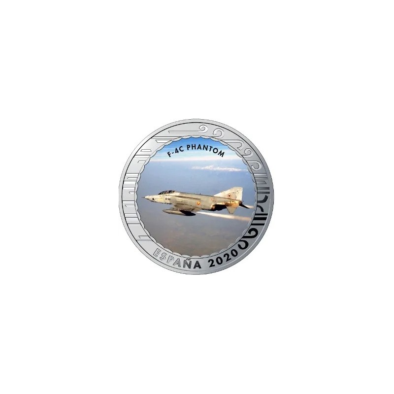 2020. Aviación. 5 euros "F-4C Phantom"