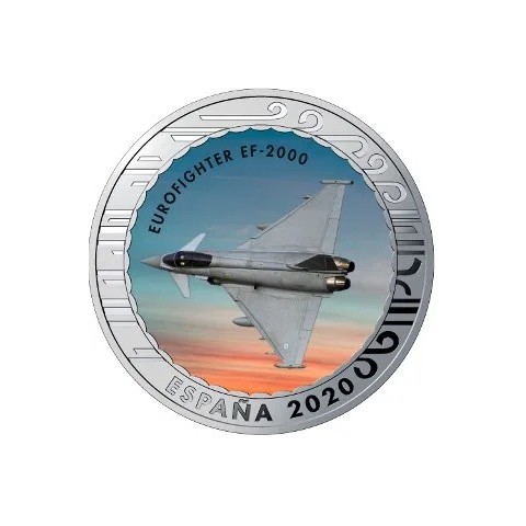 2020. Aviación. 5 euros "Eurofighter EF-2000"