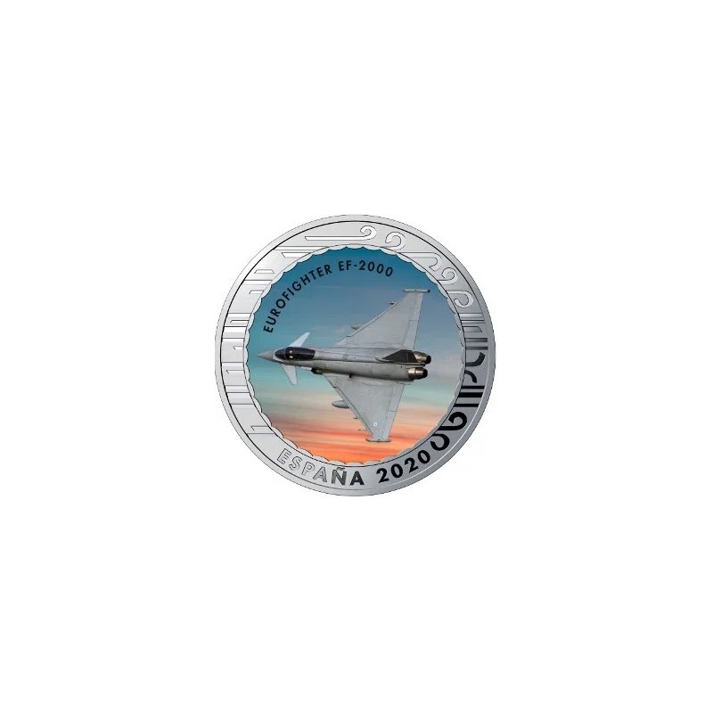 2020. Aviación. 5 euros "Eurofighter EF-2000"