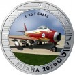 2020. Aviación. 5 euros "F-86 F Sabre"
