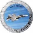 2020. Aviación. 5 euros "F/A 18 Hornet"