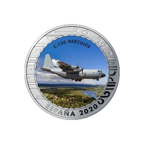 2020. Aviación. 5 euros "C-130 Hercules"