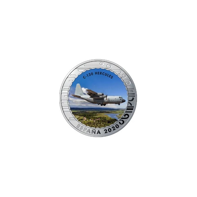 2020. Aviación. 5 euros "C-130 Hercules"