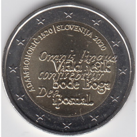 2020. 2 Euros Eslovenia "Bohoric"