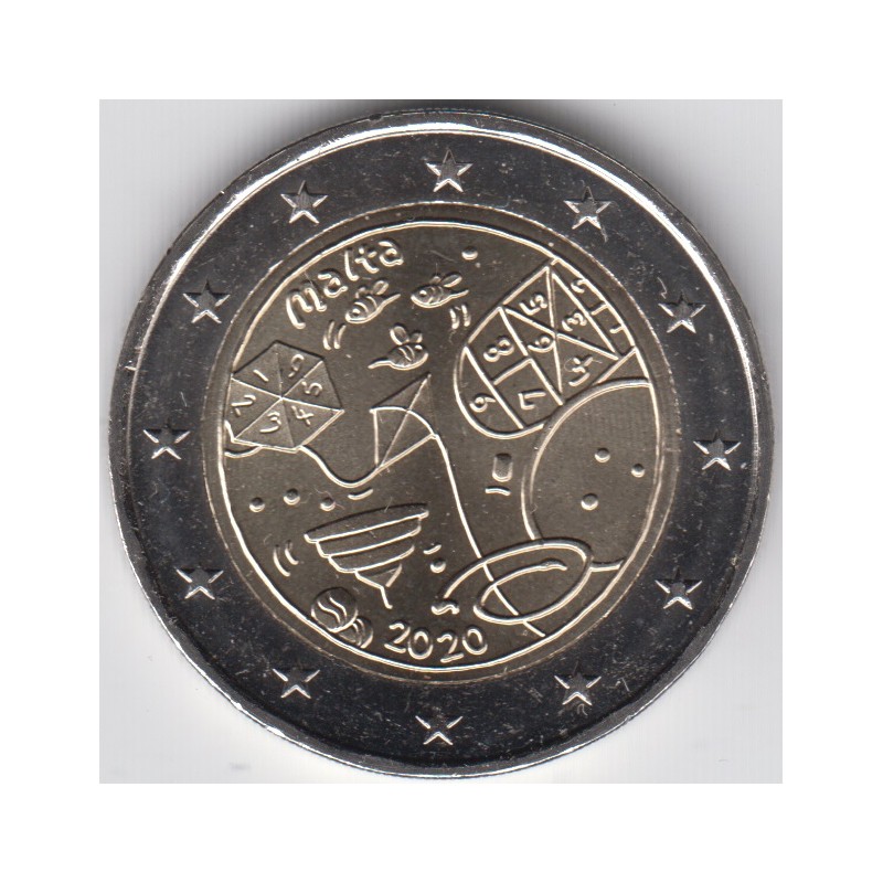 2020. 2 euros Malta "Juego"