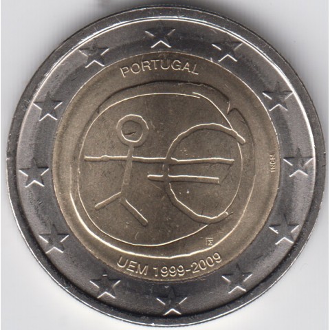 2009. 2 Euros Portugal "EMU"