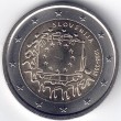 2015. 2 Euros Eslovenia "Bandera"