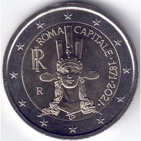 2021. 2 Euros Italia "Roma capital"