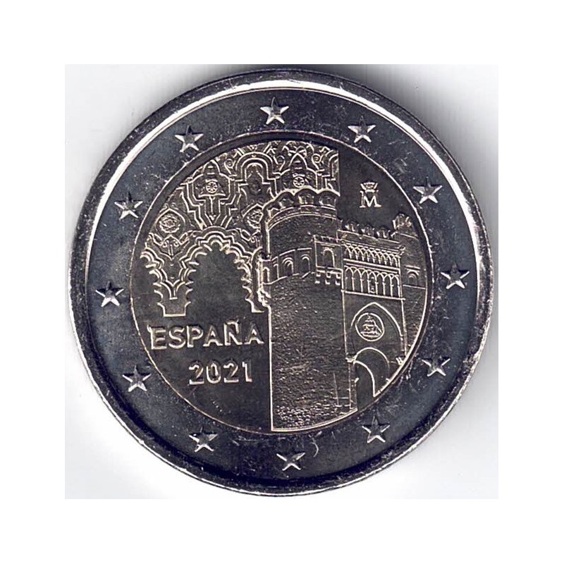 2021. 2 euros España "Toledo"