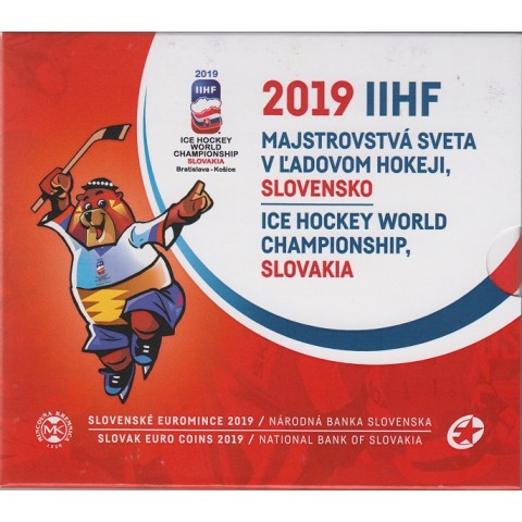 2019. Cartera euros Eslovaquia