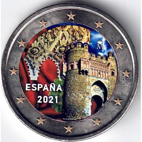 2020. 2 euros España "Toledo" color