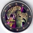 2021. 2 euros España "Toledo" color (version 3)