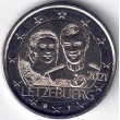 2021. 2 Euros Luxemburgo "Boda"