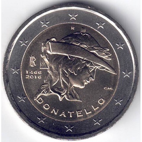 2016. 2 Euros Italia "Donatello"