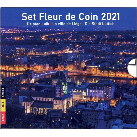 2021. Cartera euros Belgica