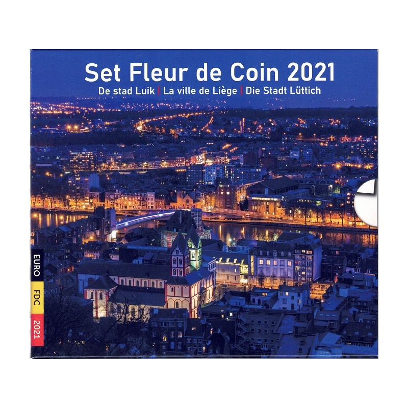 2021. Cartera euros Belgica