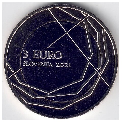 2021. 3 Euros Eslovenia "Skofja Loka"
