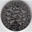 2021. Moneda 3 euros Austria. Deinonychus