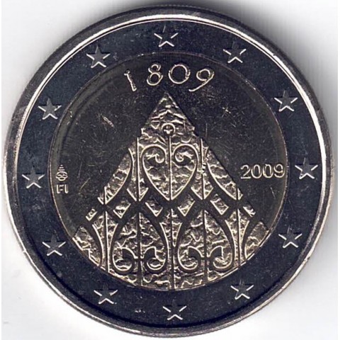 2009. 2 Euros Finlandia "Autonomia"