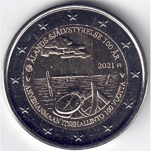 2021. 2 Euros Finlandia "Aland"