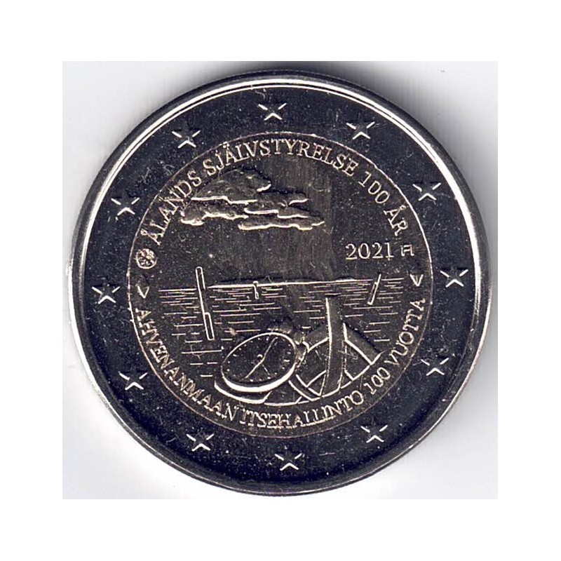 2021. 2 Euros Finlandia "Aland"