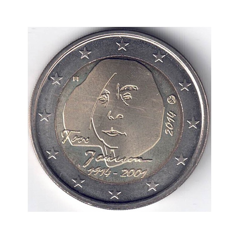 2014. 2 Euros Finlandia "Tove Jansson"