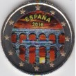 2016. 2 Euros España "Acueducto" color