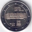 2021. 2 Euros Malta "Templos"