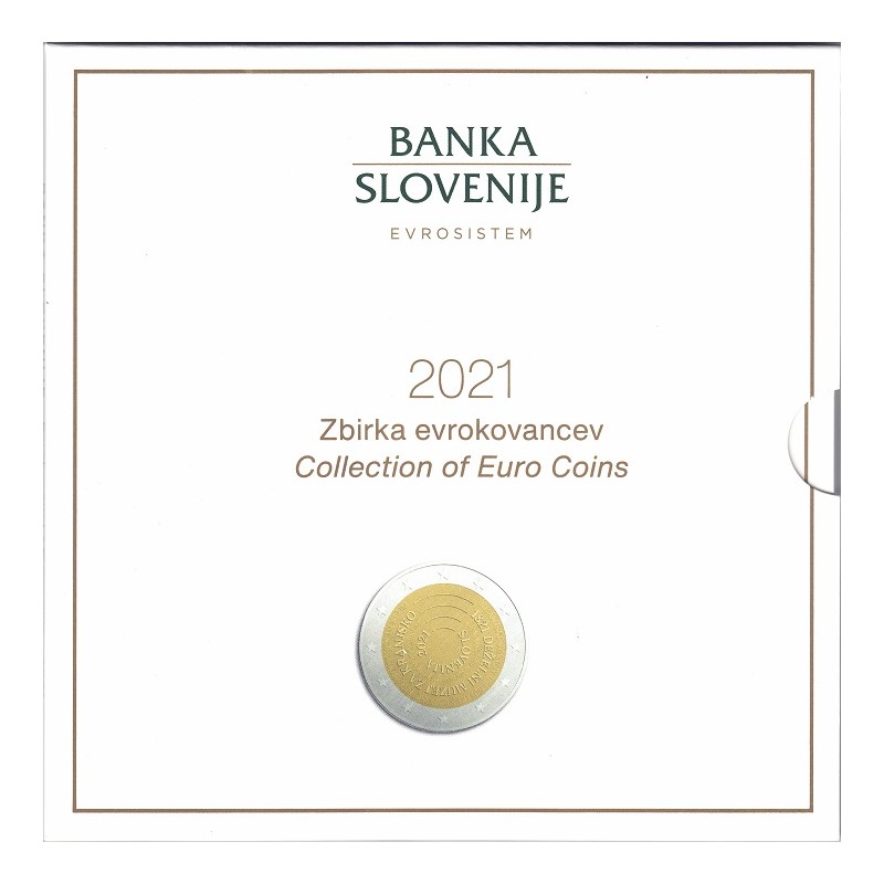 2021. Cartera euros Eslovenia