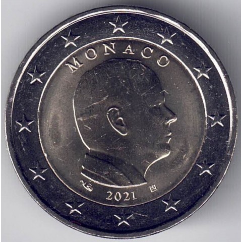 2021. 2 Euros Monaco "Alberto"