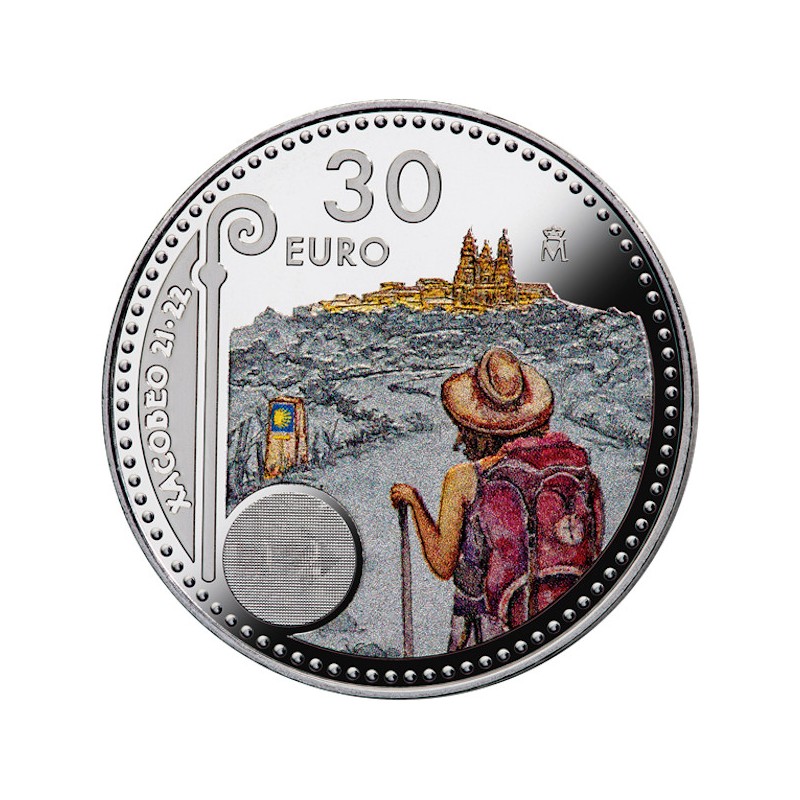 2021. 30 Euros España "Xacobeo"
