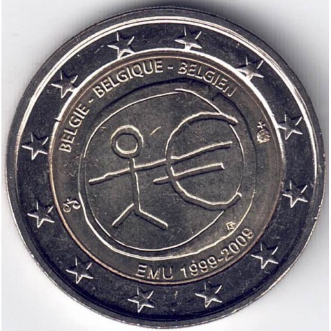 2009. 2 Euros Bélgica "EMU"