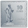 2021. 275 Aniversario Goya. 10 euros Quitasol