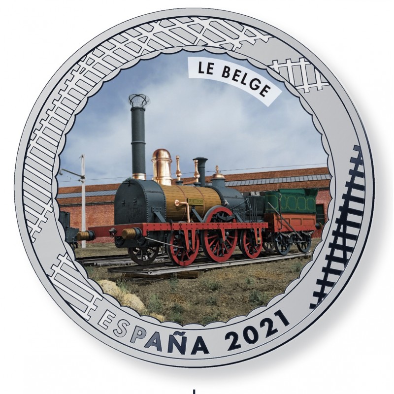 2021. Historia del Ferrocarril. Le Belge