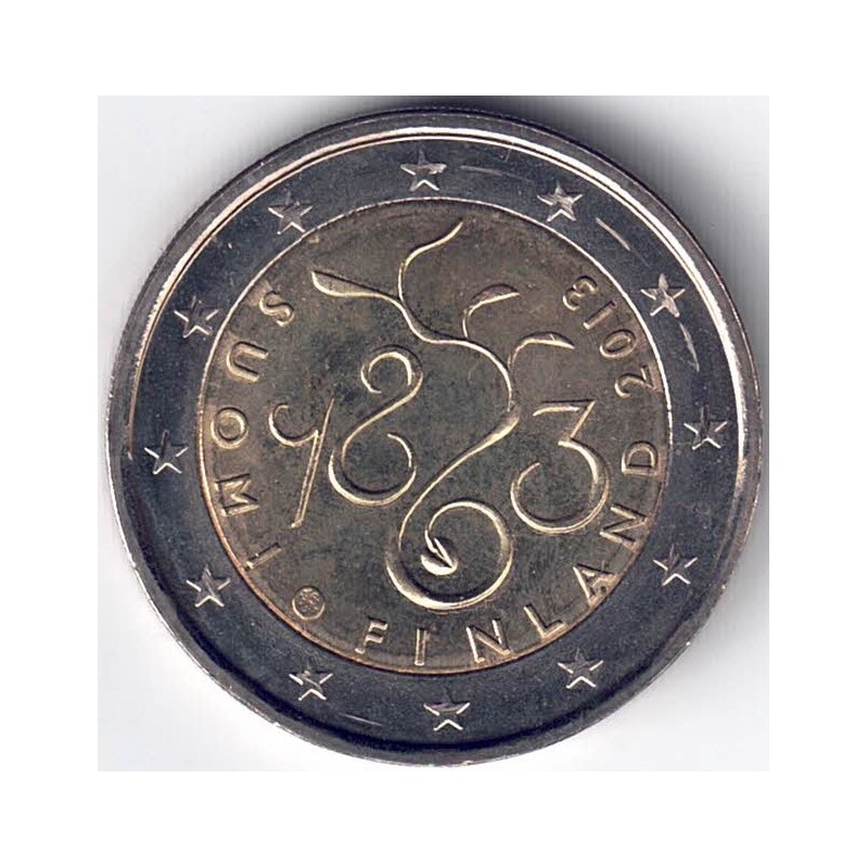 2013. 2 Euros Finlandia "Parlamento"