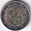 2013. 2 Euros Finlandia "Parlamento"