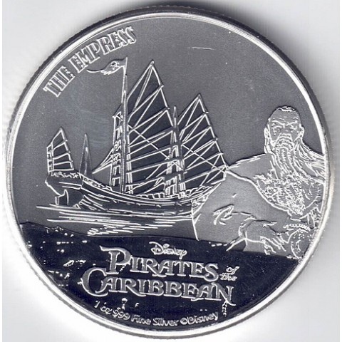 2021. Onza Niue. Piratas del Caribe. Empress