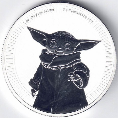 2021. Onza Niue. Star Wars. Grogu