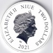 2021. Onza Niue. Señor Anillos. Anillo