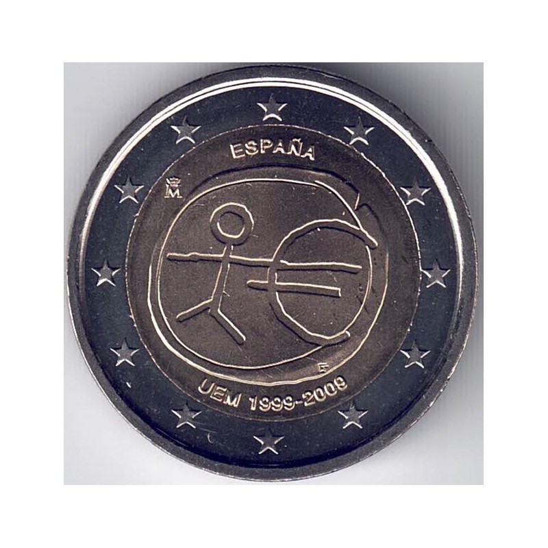 2009. 2 Euros España "EMU"