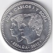 2012. Moneda 30 euros "X Aniversario euro"