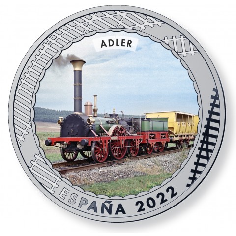 2022. Historia del Ferrocarril. Locomotora Adler
