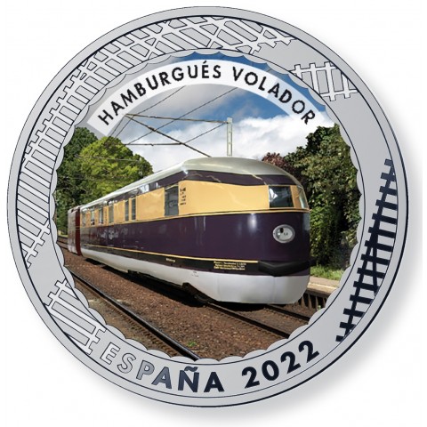 2022. Historia del Ferrocarril. Locomotora Hamburgues volador