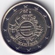 2012. 2 Euros Bélgica "X Aniversario"