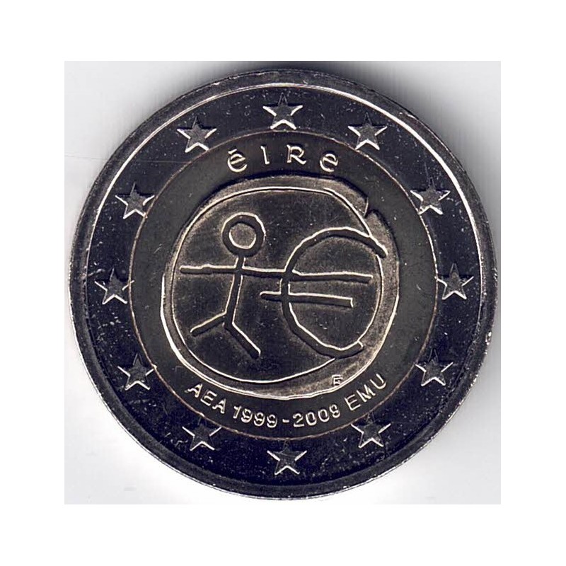 2009. 2 Euros Irlanda "EMU"