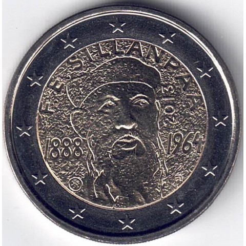 2013. 2 Euros Finlandia "Sillanpää"