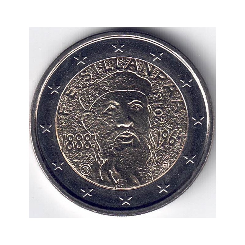 2013. 2 Euros Finlandia "Sillanpää"