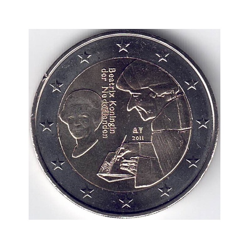 2011. 2 Euros Holanda "Erasmo"