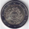 2012. 2 Euros Estonia "X Aniversario"